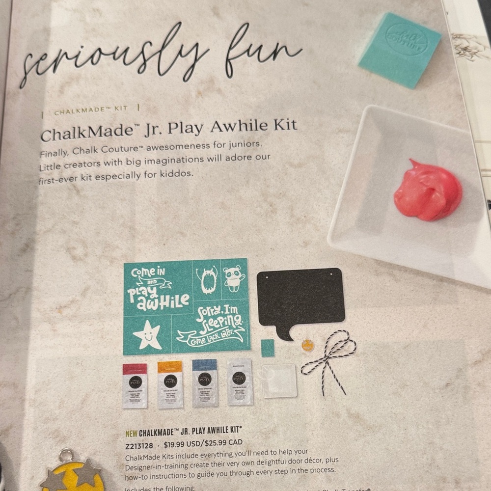 Chalk Couture ChalkMade Jr. Play Awhile Kit